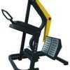 Presse à jambes inclinée noire et jaune fitness thumb 2