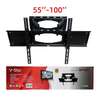Support TV mural 55" à 100" pouces, inclinable et pivotant thumb 0