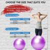Ballon yoga d'exercice épais anti-éclatement pour Sport thumb 9