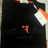 Hermès t-shirt noir et blanc édition limitée détails orange thumb 0