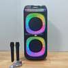 Boombox A double haut-parleur et 2 micro sans fil thumb 0