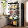 Étagère de rangement cuisine en fer 5 niveaux pliables thumb 0