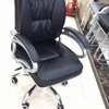 Chaise bureau ergonomique noire dossier mesh réglable thumb 1