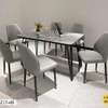 Table a manger marbre lourd 6 places thumb 2