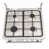 CUISINIERE ASTECH 4FEUX 60X60+FOUR A GAZ FULL OPTION GRIS thumb 5