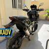 Honda X-ADV touring noir fourche inversée dorée thumb 2