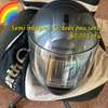 Casque moto intégral noir mat double visière thumb 0