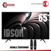 TELEVISEUR IBSON 65' SMART + 2 TELECOMMANDES thumb 1