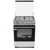 CUISINIERE 4FEUX ASTECH 60X60+FOUR A GAZ FULL OPTION GRIS thumb 5