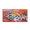 Ensemble de jeu 4 en 1, échecs, ludo, dame et cartes thumb 6