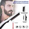 Brosse à cheveux chauffante, lisseur électrique pour barbe thumb 5