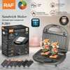 appareil sandwich 7 en 1 750W antiadhésif thumb 0