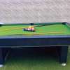 Table de billard compacte noire tapis vert avec accessoires thumb 0