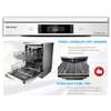 LAVE VAISSELLE SHARP 14COUVERTS BLANC QWMA814WH2 thumb 2