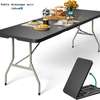 Table Pliante Noire – 180 cm thumb 0