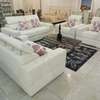 Ensemble canapé chic blanc similicuir 3-2-1 places thumb 0