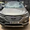 Hyundai Santa Fe 2017 m8SUV gris métallisé spacieux thumb 1