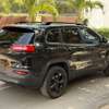 Jeep Cherokee 2017 full black thumb 2