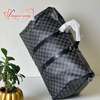 Sac de voyage Louis Vuitton en cuir noir à dakar thumb 5