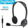 Casque Stéréo Logitech H111 avec Microphone Jack 3.5mm thumb 1