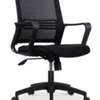 Chaise bureau ergonomique noire réglable avec roulettes thumb 1