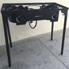 Cuisinière à double brûleur en fonte pour cuisine extérieur thumb 2