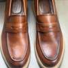 Mocassin cuir marron confortable semelle épaisse thumb 13