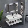 Meuble salle de bain  LED avec rangements thumb 6