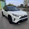 Toyota RAV4 Hybride Blanc SUV 2021 Économique thumb 0