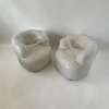 Paire de fauteuils design blanc cassé confort "NEUF" thumb 0
