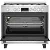 CUISINIERE 5FEUX BEKO 90X60 A GAZ FULL OPTION VENTILO thumb 3