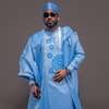 Boubou homme blanc brodé taille unique léger thumb 3