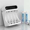 Chargeur de batterie rechargeable avec indicateur LED thumb 1