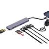 Adaptateur multiport Hub Porodo 7 en 1 HDMI 2XUSB-A-C SD thumb 1