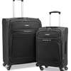 Set de deux valises SAMSONITE en tissu noir thumb 0