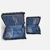 Set de deux valises TRAVELER'S CHOICE en coque bleue. thumb 1