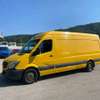 Mercedes Sprinter fourgon utilitaire jaune grande capacité thumb 13