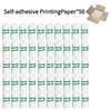 50 rouleaux de papier thermique 57mm pour mini imprimante thumb 0