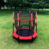 Trampoline enfants 140cm diamètre – Filet de sécurité 360° thumb 1