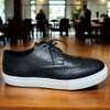 Chaussures cuir noir semelle blanche confort et style thumb 2