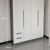 Armoire blanche 4 portes  tiroirs design moderne thumb 3
