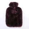 Bouillotte avec housse en peluche douce – 2 litres thumb 2