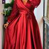 Robe soirée satin thumb 4
