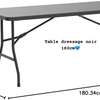 Table Pliante Noire – 180 cm thumb 2