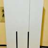 Armoire blanche 3 portes 120x47x200 cm design épuré thumb 3