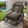 fauteuil à bascule moderne et ultra-confortable thumb 0