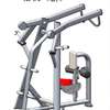 Appareil musculation dos acier gris siège rouge thumb 1