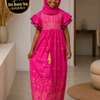 Robe coton inde avec foulard pour enfants thumb 4