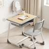 Bureau Enfant Bois et Blanc avec Chaise thumb 0
