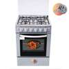 CUISINIERE ASTECH 4FEUX 60X60 A GAZ AVEC FOUR A GAZ INOX MIS thumb 1